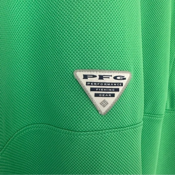 EUC Columbia PFG Men’s XXL Performance Fishing Gear Vented Polo Omni-Shade - Picture 7 of 10